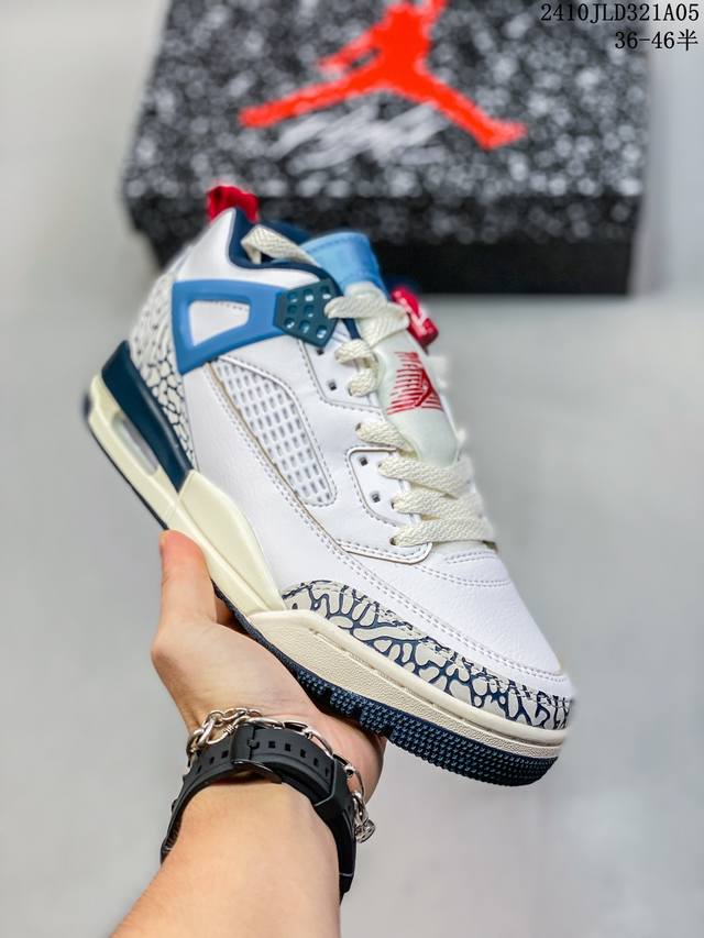 真标半码 耐克nike Air Jordan Spizike Low Cny Year Of The Dragon 低帮休闲运动文化篮球鞋 尺码：36-45半