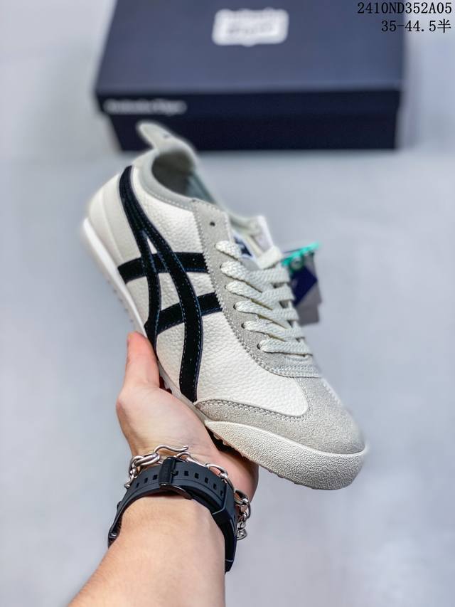 真标onitsuka Tiger Nippon Made 鬼冢虎手工鞋系列 Mexico 66 Deluxe メキシコ 66 デラックス独家！同步官方，手工鞋新