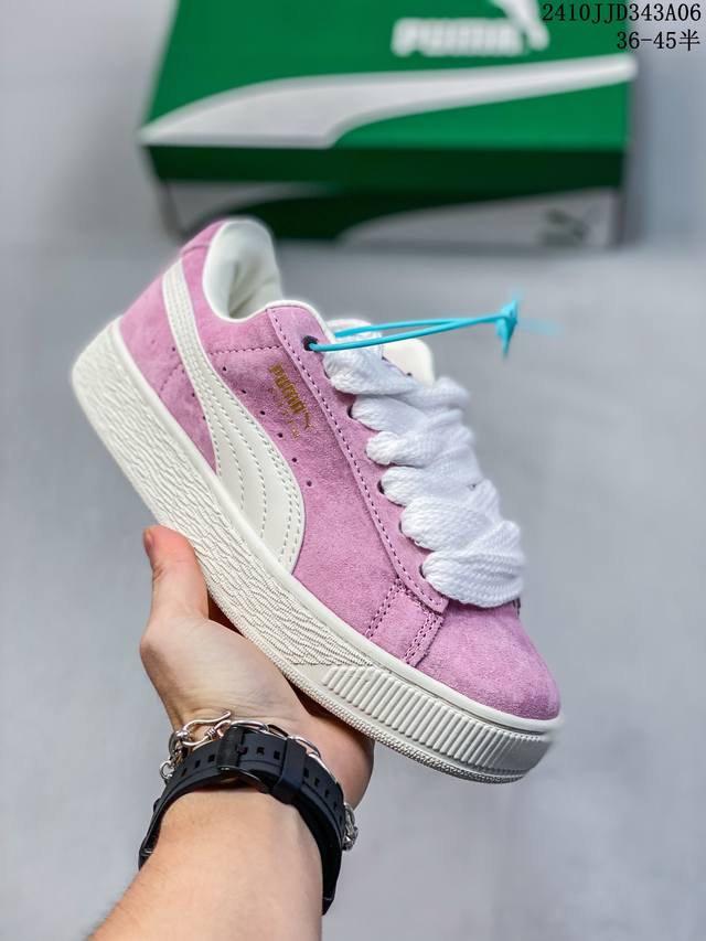 Puma Suede Xl复古单品 彪马 防滑耐磨低帮德训板鞋 货号:395205 08 编码：10Jjd343A06 Ize:36～45半