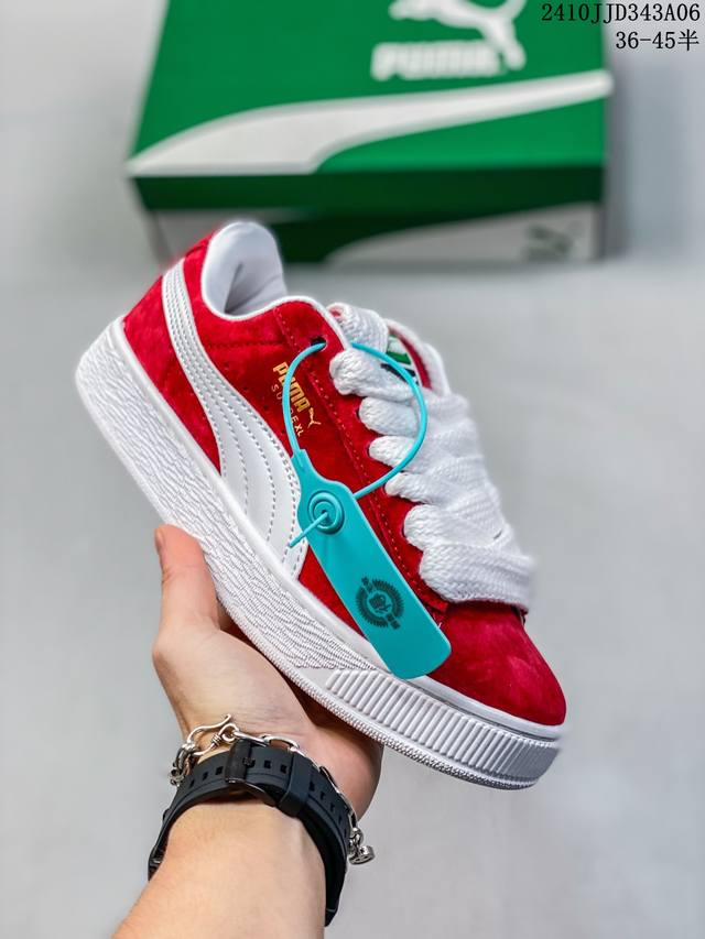 Puma Suede Xl复古单品 彪马 防滑耐磨低帮德训板鞋 货号:395205 08 编码：10Jjd343A06 Ize:36～45半