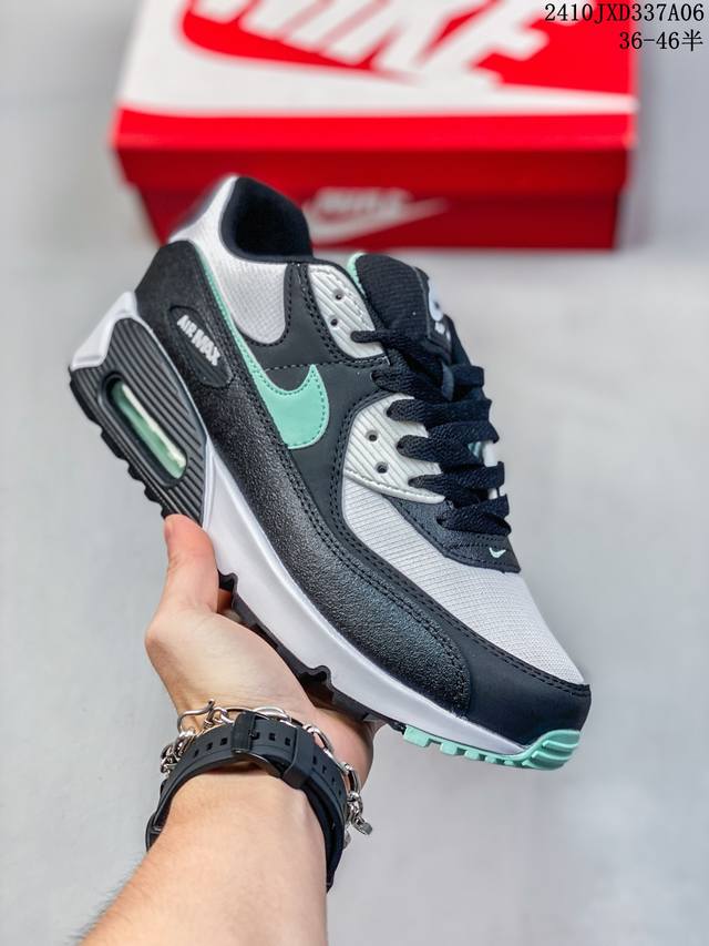 公司级nike Air Max 90初代系列低帮复古气垫百搭休闲运动慢跑鞋 货号:Fb9658-002 尺码:36 36.5 37.5 38 38.5 39 4