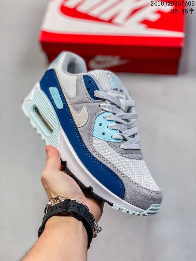 公司级nike Air Max 90初代系列低帮复古气垫百搭休闲运动慢跑鞋 货号:Fb9658-002 尺码:36 36.5 37.5 38 38.5 39 4