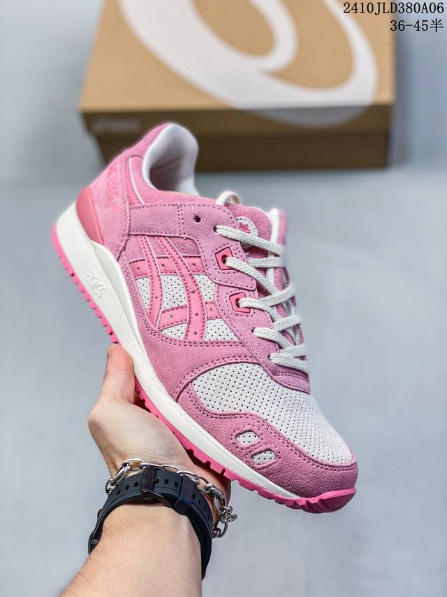 Gel-Lyte Iii Og 复古低帮运动休闲跑步鞋 男女款情侣鞋耐磨减震尺码：36-45半 编码：10Jld380A06