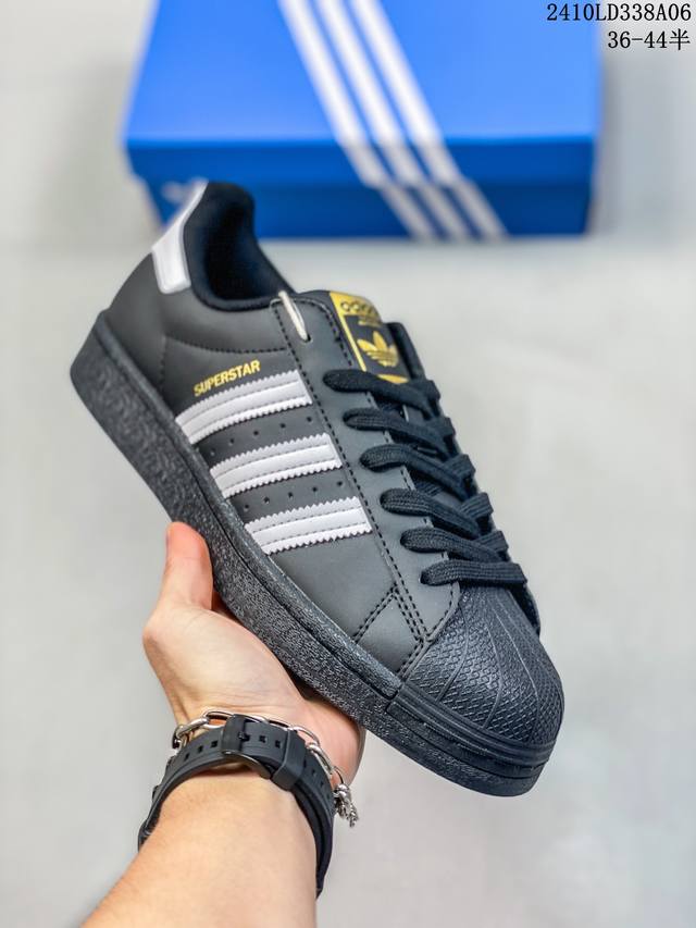 真标阿迪达斯adidas三叶草 Originals Superstar Pride Rm贝壳头系列低帮经典百搭休闲运动板鞋 10Ld338A06