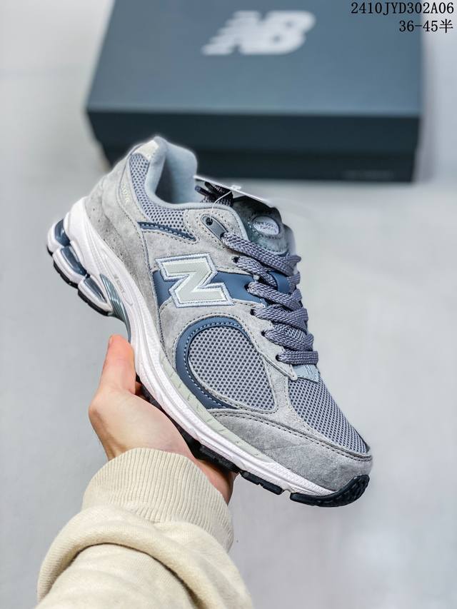 公司级新百伦 Nb New Balance Ml2002系列复古老爹风休闲运动慢跑鞋 采用猪巴革拼接透气网眼织物鞋面#T-Beam大底提供足步弓支撑，保持步态稳