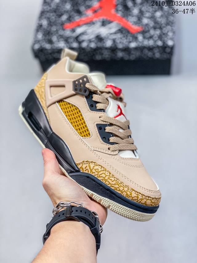 公司级nike Air Jordan Spizike Low舒适百搭 防滑耐磨 低帮 复古篮球鞋 货号:Hj9019- 编码：10Jhd324A07