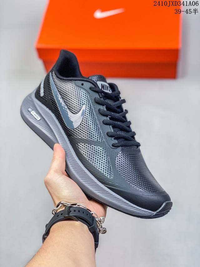 公司级皮面耐克nike Air Zoom Winflo 7X 登月系列网透面气 训跑练步鞋 内置zoom气垫 脚回感弹感受非常直接。 货号：Cj029 1 05