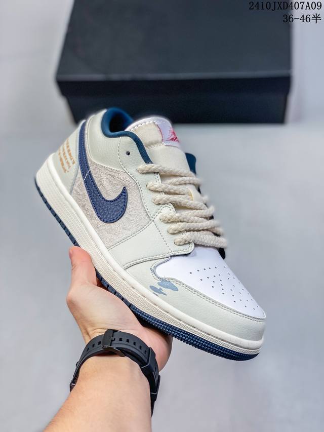 公司级air Jordan 1 Low Aj1乔1低帮休闲板鞋 同步官方配色 市场唯一独家头层皮打造 原鞋原档案开发 原厂皮料 原档冲孔鞋头 正确满胶鞋垫 四线