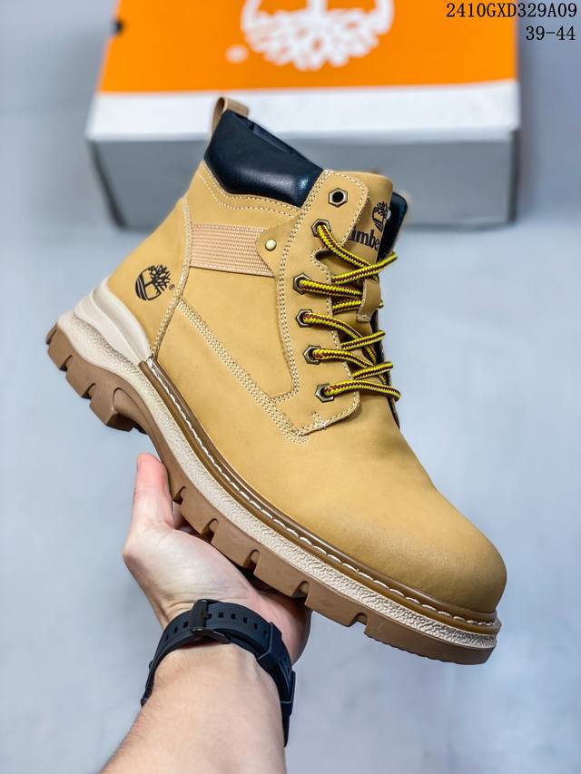 新货#Timberland添柏岚 天伯伦户外休闲大黄靴系列 #广东大厂品质 冬季防寒户外专用 日常随意搭配 原盒原包装 24Ss秋冬新款 时尚潮流搭配 面料采用