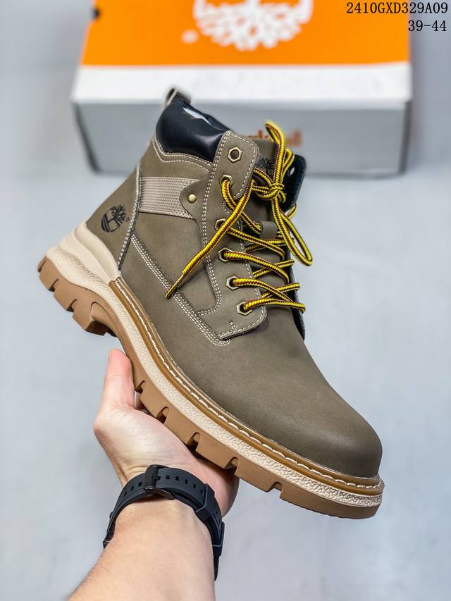 新货#Timberland添柏岚 天伯伦户外休闲大黄靴系列 #广东大厂品质 冬季防寒户外专用 日常随意搭配 原盒原包装 24Ss秋冬新款 时尚潮流搭配 面料采用