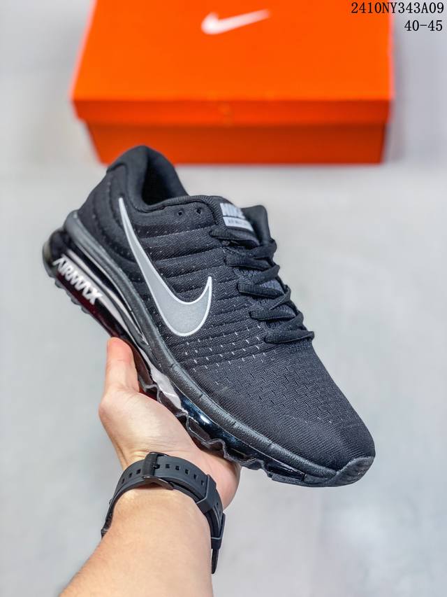 Nike 耐克 Air Max 2017 男女士跑鞋全掌气垫缓震休闲运动跑步鞋。Nikeair Max2017是nike Air Max系列的2017年旗舰款跑