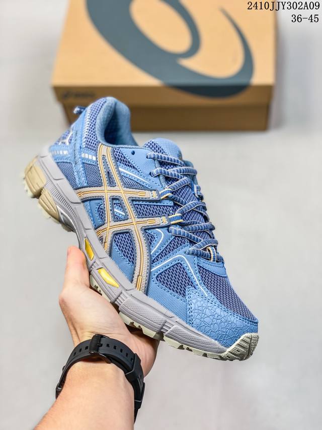 Asics 亚瑟士 Gel-Kahana 8 男女士鞋越野跑步鞋抓地稳定运动鞋缓震耐磨跑鞋 Gel-Kahana系列为实用级越野跑鞋，融合机能和户外潮流强势回归