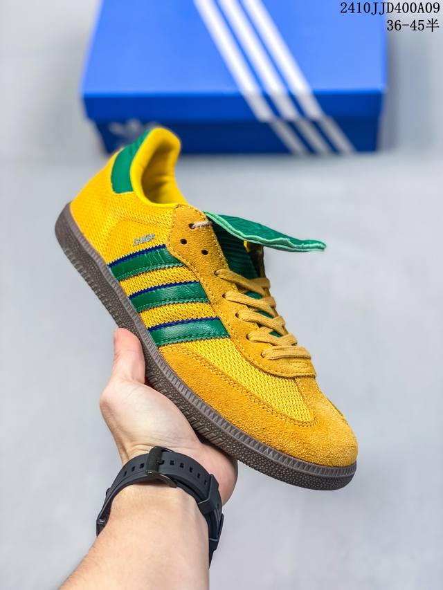 公司级！阿迪达斯 Adidas Wb Pony Tonal Samba 运动板鞋 经典三叶草与德训鞋结合 复古种草。年，是阿迪达斯samba之年。Samba系列