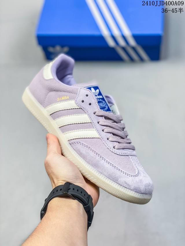 公司级！阿迪达斯 Adidas Wb Pony Tonal Samba 运动板鞋 经典三叶草与德训鞋结合 复古种草。年，是阿迪达斯samba之年。Samba系列