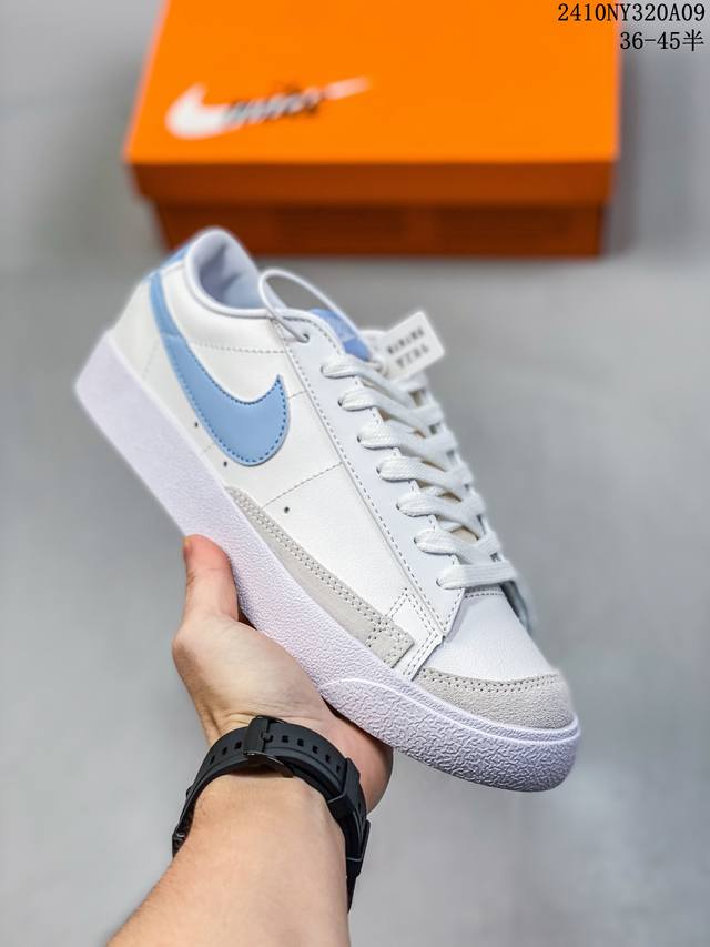 开拓者系列 耐克nike Sb Zoom Blazer 情侣珊瑚红滑板鞋864347-800 尺码：36～45半 编号：10Ny320A09