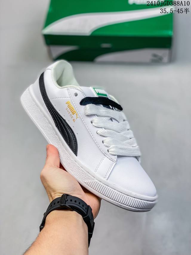 公司级puma Suede Xl复古单品 彪马 防滑耐磨低帮德训板鞋 货号:395205 01 尺码:35.5 36 37 37.5 38 38.5 39 40