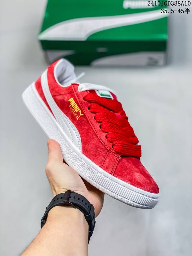 公司级puma Suede Xl复古单品 彪马 防滑耐磨低帮德训板鞋 货号:395205 01 尺码:35.5 36 37 37.5 38 38.5 39 40