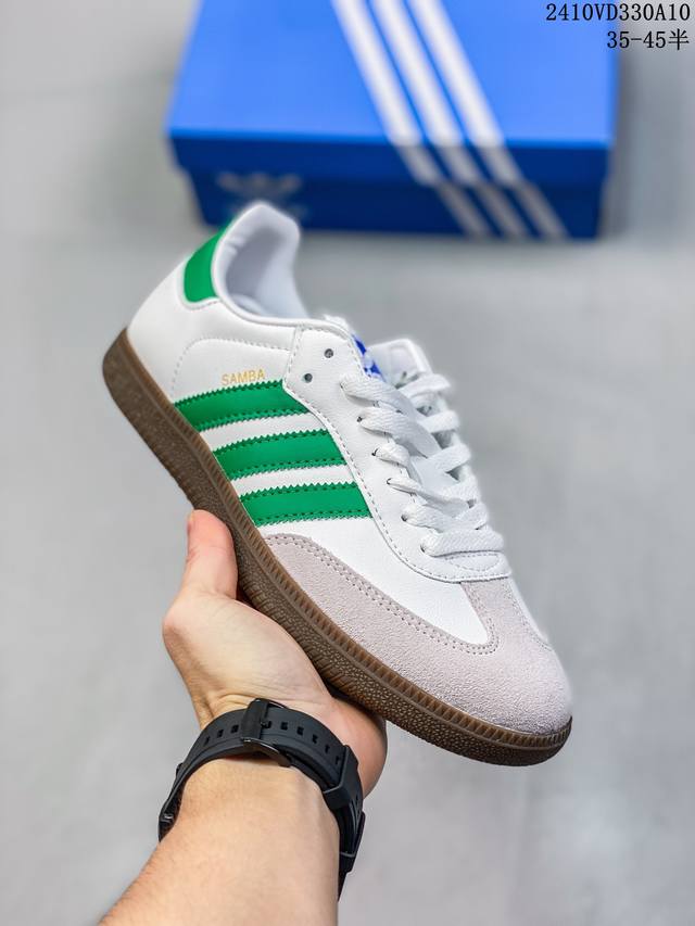 公司级g版ad Original Gazelle Indoor Trainers 瞪羚室内鞋系列低帮复古百搭休闲运动德训风板鞋 Ie2946 平台特供批次 原厂