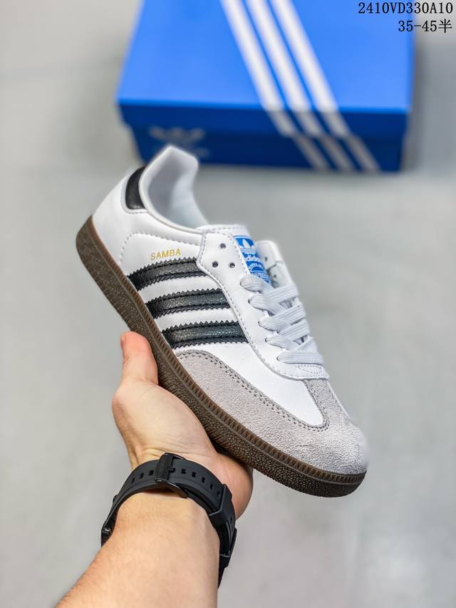 公司级g版ad Original Gazelle Indoor Trainers 瞪羚室内鞋系列低帮复古百搭休闲运动德训风板鞋 Ie2946 平台特供批次 原厂