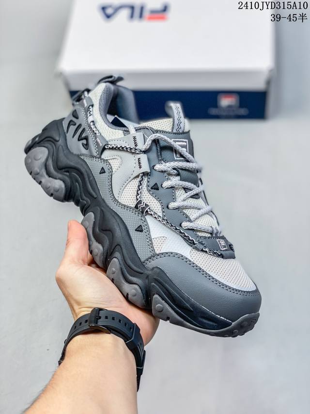 Fila 斐乐官方猫爪鞋5代秋季黑色尺码：39-45半 编码：10Jyd315A10