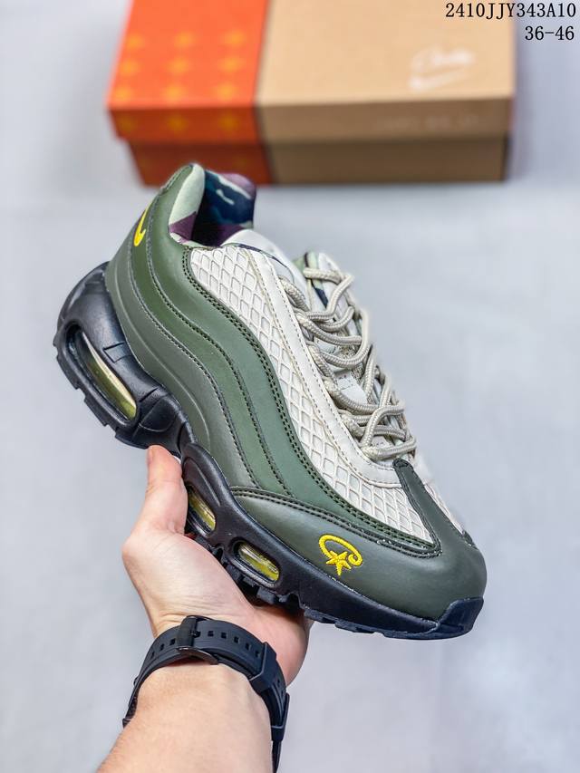 Nike 耐克 Air Max 95 潮流百搭 气垫缓震慢跑鞋 休闲防滑运动鞋！Nike耐克跑步鞋经典透气舒适运动鞋休闲鞋。为了迎接今年的世界地球日，Nike