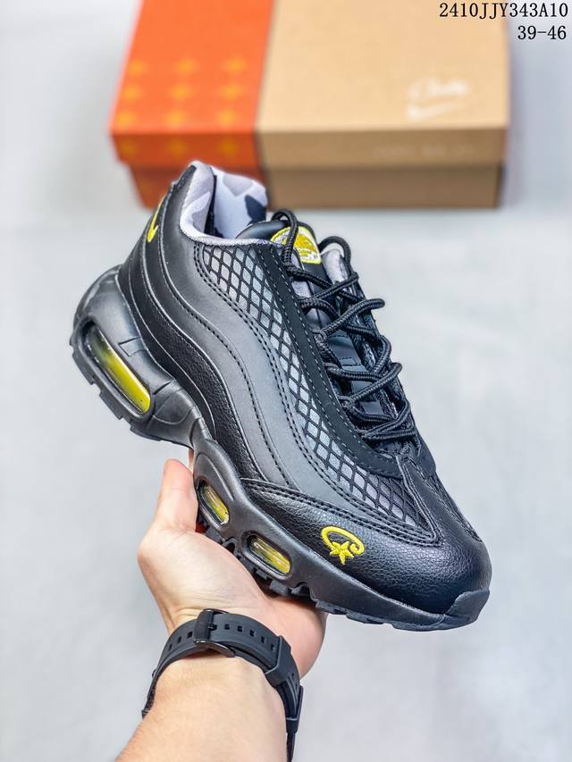 Nike 耐克 Air Max 95 潮流百搭 气垫缓震慢跑鞋 休闲防滑运动鞋！Nike耐克跑步鞋经典透气舒适运动鞋休闲鞋。为了迎接今年的世界地球日，Nike