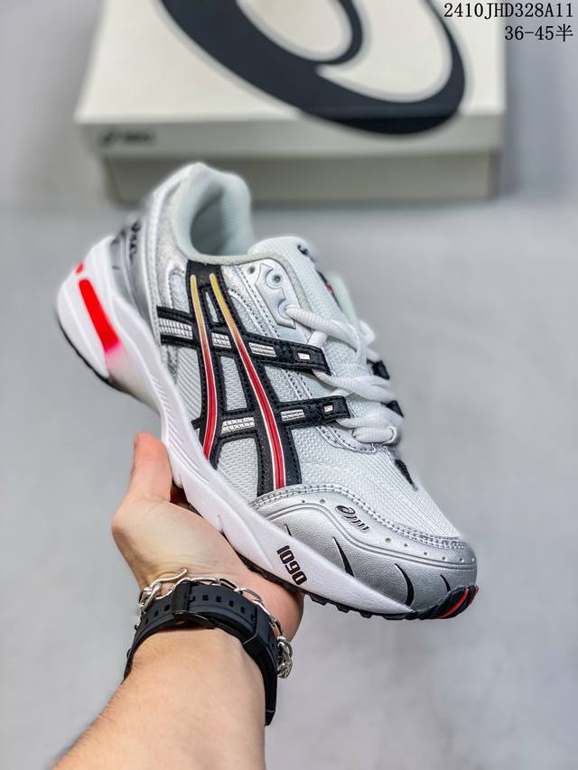 公司级asics Tiger Gel-1090 复古单品 亚瑟士户外风低帮休闲运动跑步鞋 Gel-1090跑鞋经过重新设计，采用了现代镜片，同时保留了其标志性的