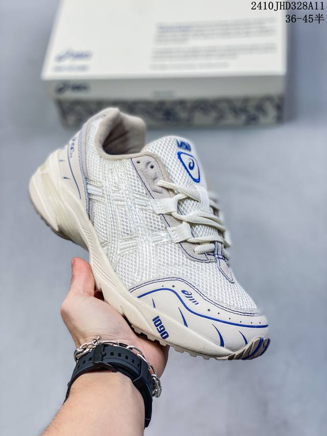 公司级asics Tiger Gel-1090 复古单品 亚瑟士户外风低帮休闲运动跑步鞋 Gel-1090跑鞋经过重新设计，采用了现代镜片，同时保留了其标志性的