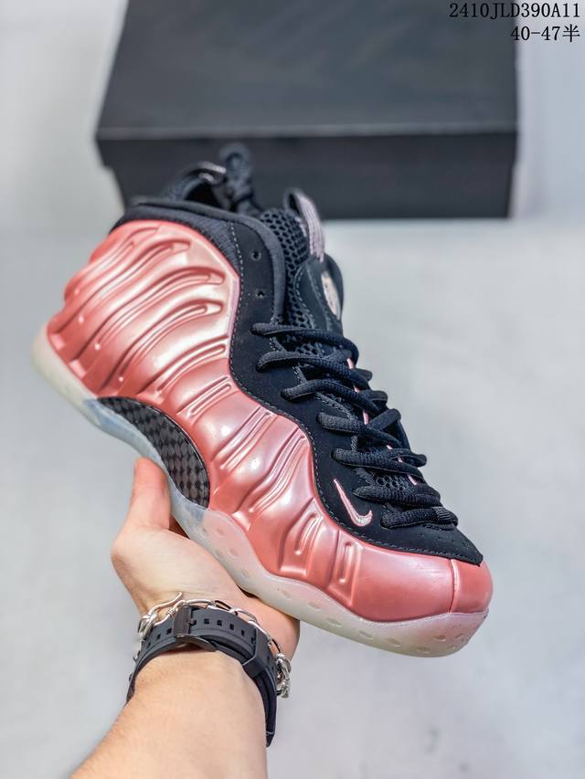 公司级真标带半码！ 耐克nike Wmns Air Foamposite Pro Nba球星安芬尼 哈达威签名喷泡一代中帮休闲运动文化篮球鞋 尺码：40-47半