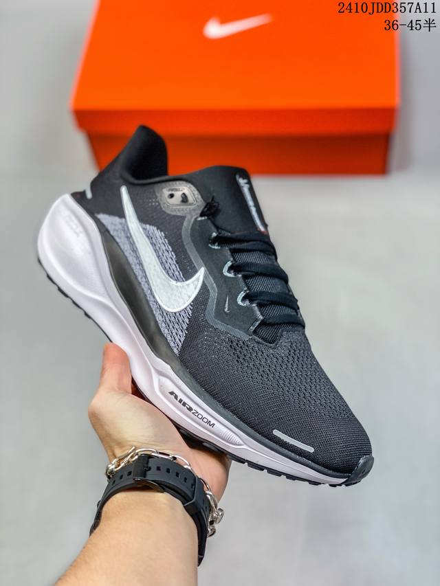 Nk Air Zoom Pegasus 41 耐克网面透气轻便耐磨跑鞋 鞋面采用网布、织物、橡塑材料等多种材料拼接，出色支撑效果，缔造稳固脚感，塑就自然迈步体验