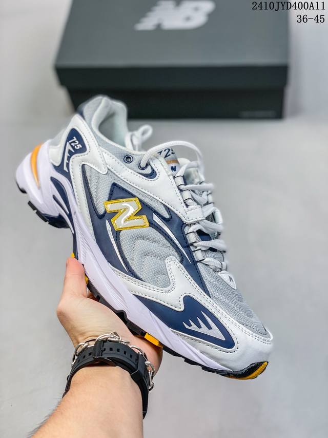 New Balance Ml725 复古单品 小红书爆款网红同款百搭透气复古老爹运动休闲跑步鞋。新百伦 New Balance 凭借2011年最新档案中的现代经