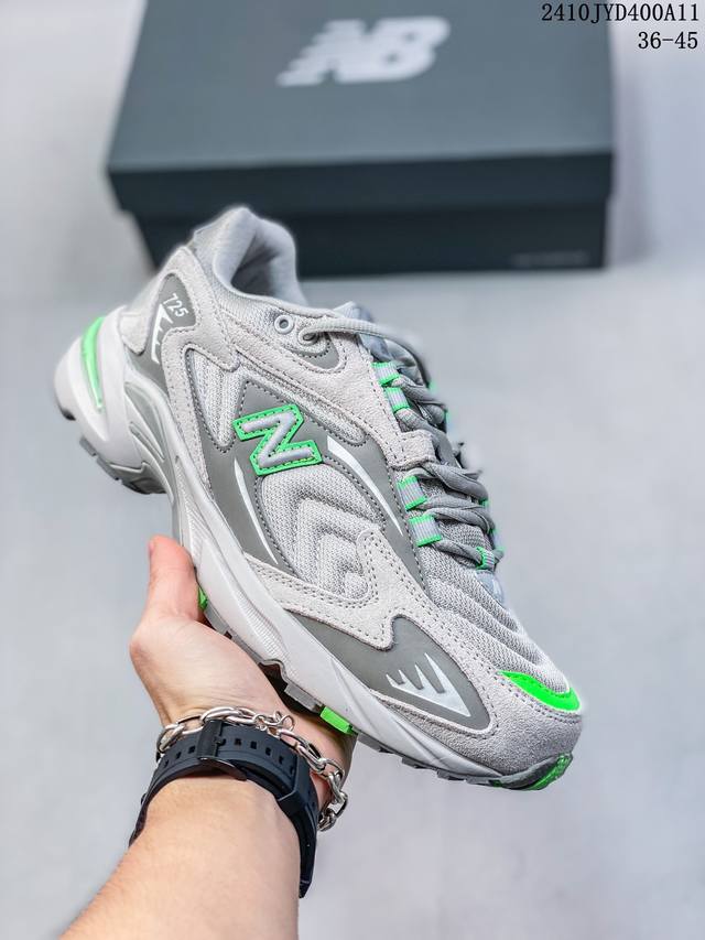 New Balance Ml725 复古单品 小红书爆款网红同款百搭透气复古老爹运动休闲跑步鞋。新百伦 New Balance 凭借2011年最新档案中的现代经