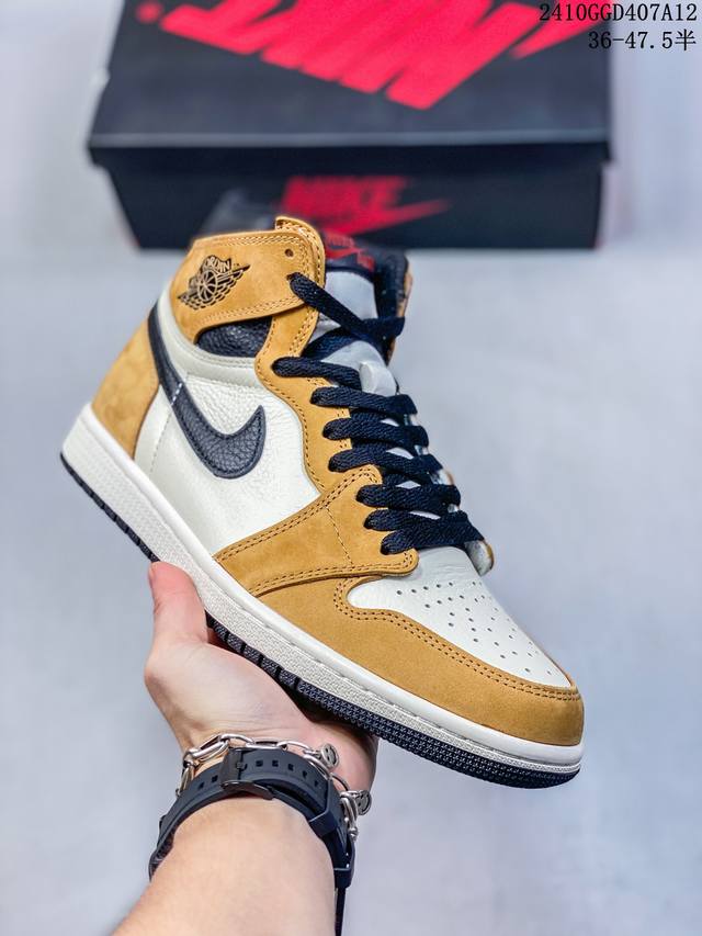 Air Jordan 1 Retor Aj1经典复古高帮百搭文化篮球鞋 货号555088 尺码:36-47.5半 10Ggd407A12