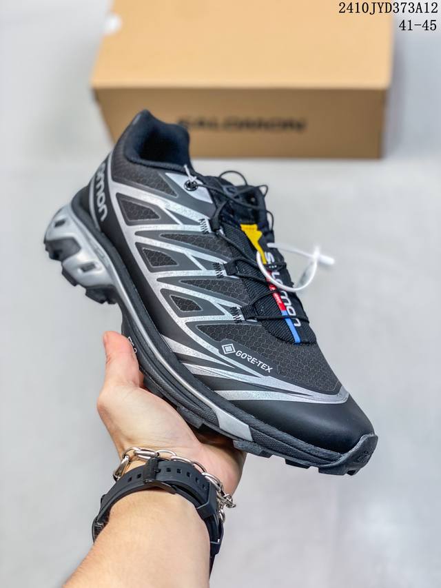 Salomon Xa Pro Xt-6 Expanse 萨洛蒙户外越野跑鞋 鞋面采用sensifit贴合技术 全方位贴合包裹脚型 鞋跟部鞋底牵引设计 提供强大的