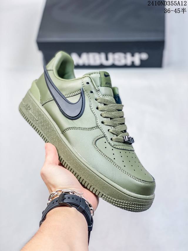 福利特价带半码 耐克nike Air Force 1 Low 空军一号低帮休闲板鞋 打造纯正空军版型#专注外贸渠道 全掌内置蜂窝气垫 #原盒配件 原厂中底钢印、