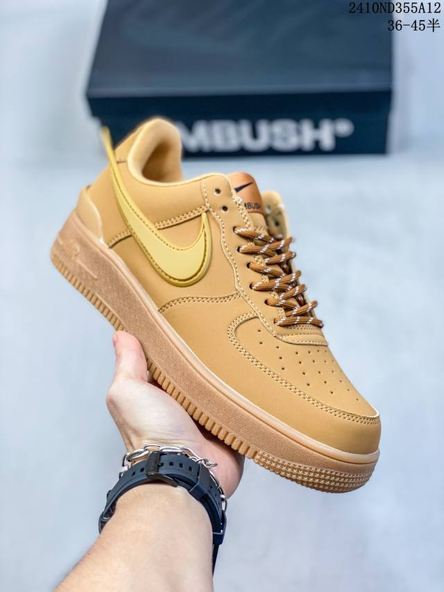 福利特价带半码 耐克nike Air Force 1 Low 空军一号低帮休闲板鞋 打造纯正空军版型#专注外贸渠道 全掌内置蜂窝气垫 #原盒配件 原厂中底钢印、