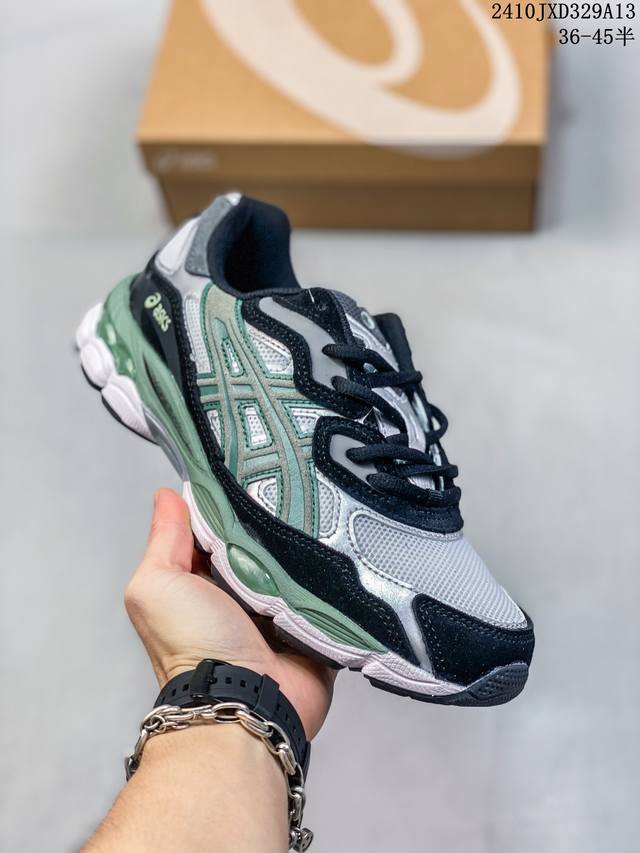 公司级 Asicsgel-Nyc复古单品 亚瑟士asicstiger 新款休闲鞋 厚底街头运动休闲鞋，Asics亚瑟士推出全新gel-Nyc，彰显纽约都市活力。