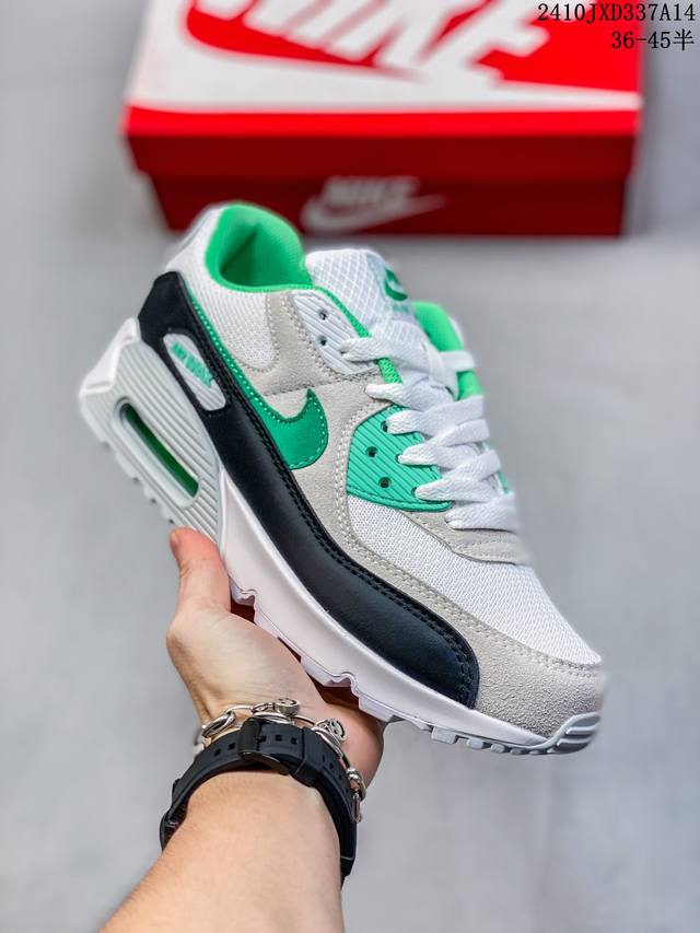 公司级nike Air Max 90初代系列低帮复古气垫百搭休闲运动慢跑鞋 货号:Fb9658-002 尺码:36 36.5 37.5 38 38.5 39 4