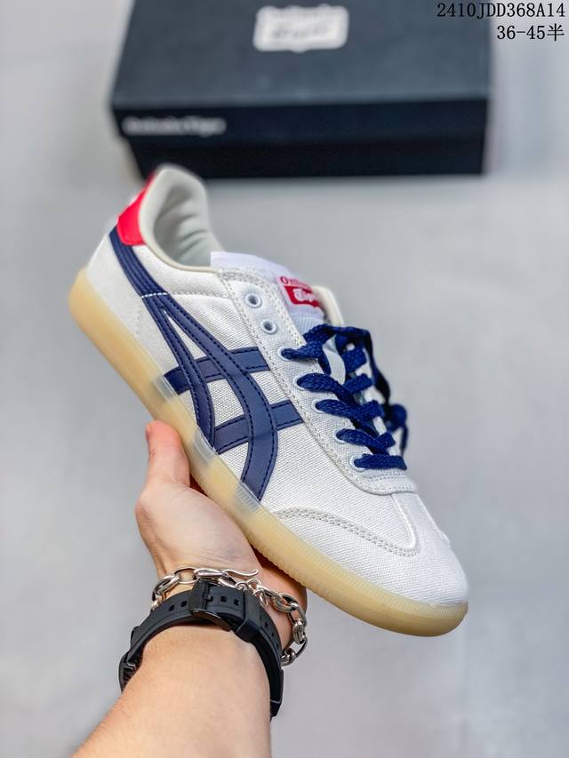 亚瑟士asics Skyhand Og 复古舒适 防滑耐磨 低帮板鞋 货号 3A45 01 编码：10Jdd368A14 Size:36～45半