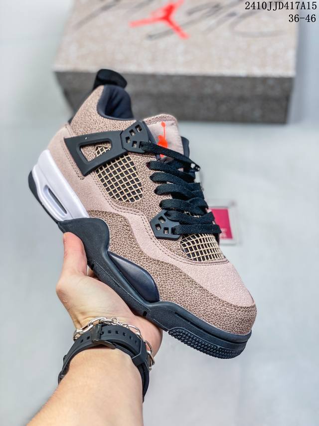 Aj4 Air Jordan 4 Retro ” Infrared “ Aj4乔4 男子文化篮球鞋 大厂出品 主力合作工厂 全新模具开发 纯正4代正确鞋型 进口