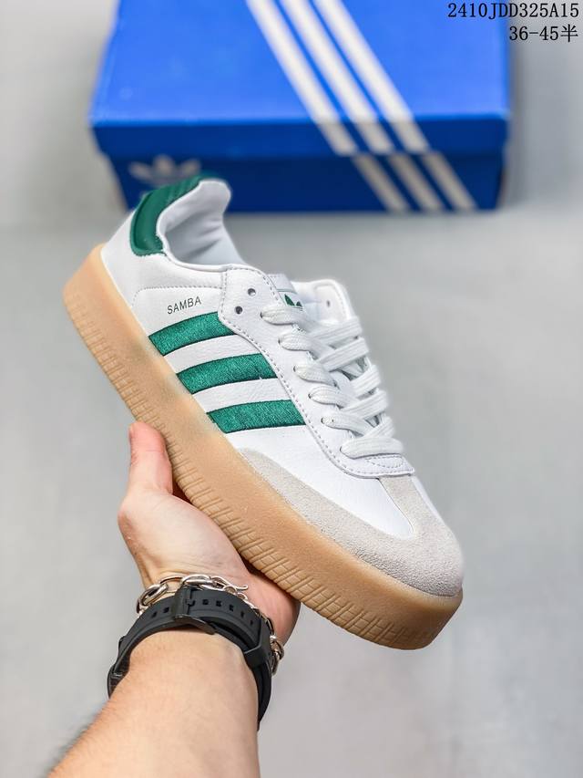 阿迪达斯adidas Samba男女德训复古厚底休闲板鞋id0440 尺码：36-45半 编码：10Jdd325A15