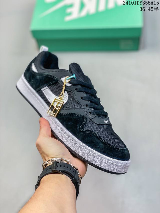 新款耐克 Nike Sb Alleyoop 缓震运动休闲滑板鞋 货号：Cj0882 尺码：如图所示 编码10Jdy355A15