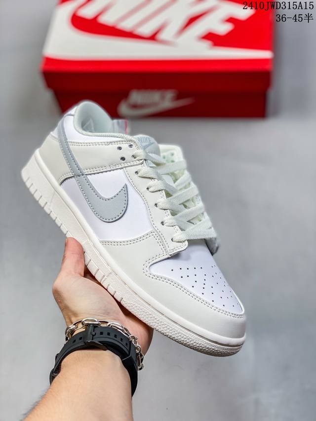 公司级带半码 耐克nike Sb Dunk Low 扣篮系列复古低帮休闲运动滑板板鞋。采用脚感柔软舒适zoomair气垫，有效吸收滑板等极限运动在落地时带来的冲