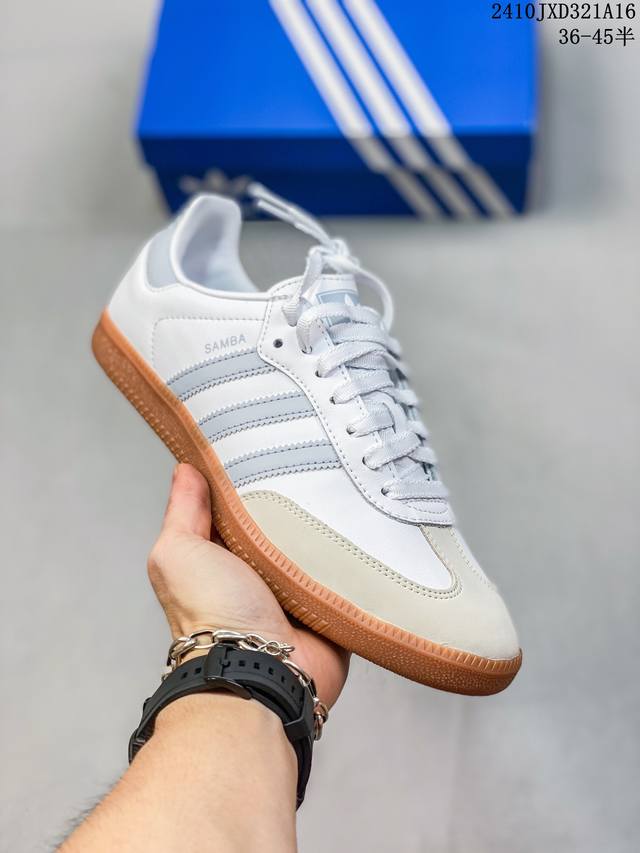 Wales Bonner X Adidas Originals Samba Classic Silver Metallic 阿迪达斯 低帮 液态银 桑巴舞系列绅