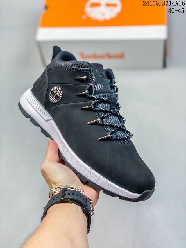 公司级timberland添柏岚 皮革 耐磨 舒适休闲 户外靴 货号:Tb 0A5Qsy F13 尺码:40-45 Id:10Gjd314A16