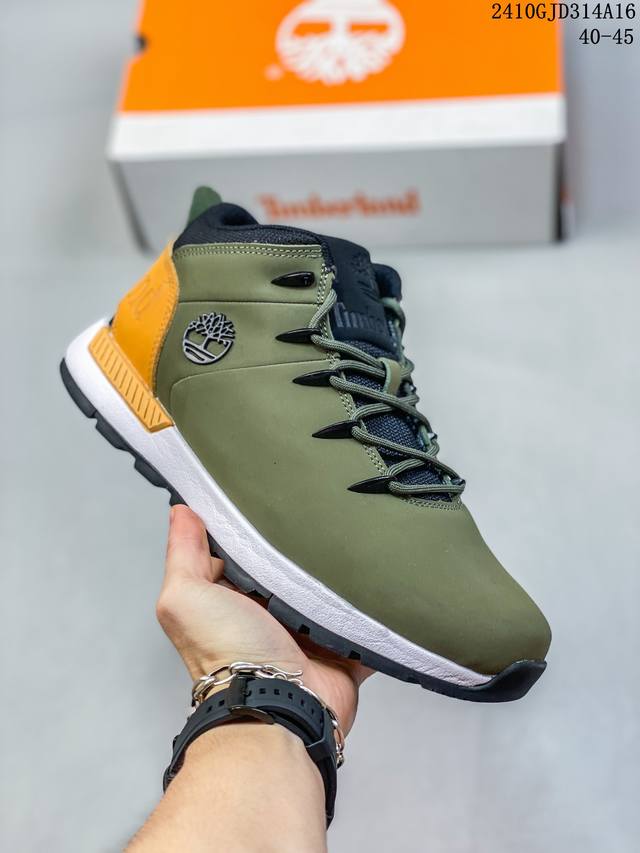 公司级timberland添柏岚 皮革 耐磨 舒适休闲 户外靴 货号:Tb 0A5Qsy F13 尺码:40-45 Id:10Gjd314A06