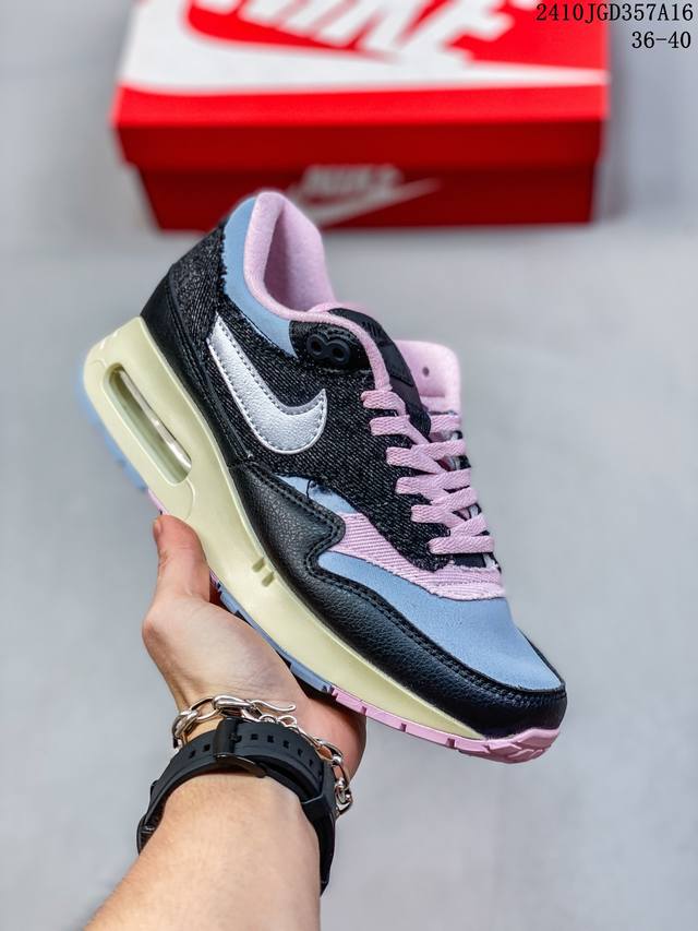 Nike耐克官方air Max 1男运动鞋低帮轻便缓震时尚跑步抓地 缓震跑步鞋 能让您的双脚保持凉爽 舒适和缓震 这款越野跑鞋采用合成纤维 网眼结构以提高透气性