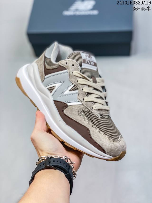 新品上市实拍 Newbalance 新百伦 Nb5740 运动鞋厚底增高男女鞋5740系列舒适轻便简约百搭休闲鞋 57 40运动鞋为爱舒适又追求时尚的人士而设计