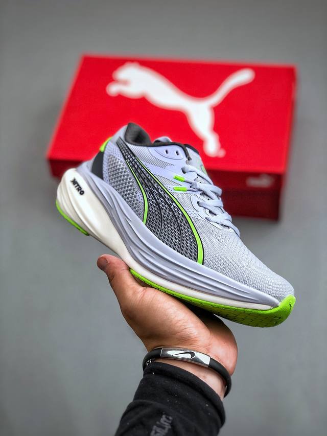 Puma Deviate Nitro Elite Mag Max 彪破精英顶缓系列低帮氮气超轻量竞速休闲运动慢跑鞋 311413 01尺码：36-40 半