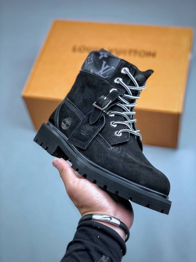 嘉尔同款纯原 中山大厂出品 Louis Vuitton X Timberland#王炸联名 Pharrell Williams充分发挥了作为louis Vuit